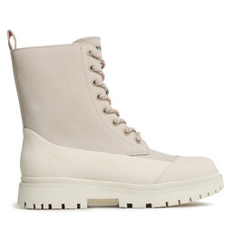 

Ботильйони Calvin Klein Jeans Chunky Combat Laceup Boot Rub YW0YW01066 Eggshell/Creamy White ACF, Сірий
