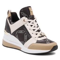 MICHAEL Michael Kors Tenisice MICHAEL Michael Kors Georgie Trainer 43F3GEFS1Y Choc Multi