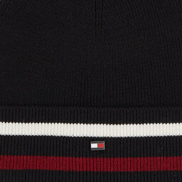 

Шапкa Tommy Hilfiger Elevated Wool Flag Beanie AM0AM11497 Black BDS, Чорний