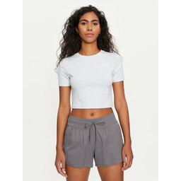 The North Face The North Face T-shirt NF0A55AO Svijetloplava Cropped Fit