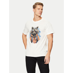 Blend Blend Camiseta 20717754 Blanco Regular Fit