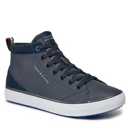 Tommy Hilfiger Zapatillas Tommy Hilfiger Th Hi Vulc Cleat Lth Mix FM0FM04883 Desert Sky DW5