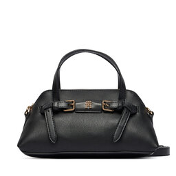 Tommy Hilfiger Handtasche Tommy Hilfiger Th Buckle Mini Tote AW0AW19034 Schwarz