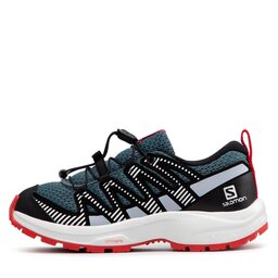 

Трекінгові черевики Salomon Xa Pro V8 J 416137 09 W0 Stormy Weather/Zen Blue/Goji Berry, Чорний