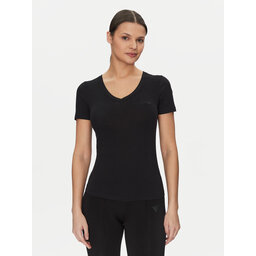 Guess Guess T-Shirt O5GI00 KBBU1 Μαύρο Boxy Fit