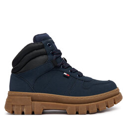Tommy Hilfiger Schnürschuhe Tommy Hilfiger T3X5-35292-0316 M Dunkelblau