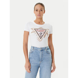 Guess Guess Camiseta W5YI13 J1314 Blanco Regular Fit