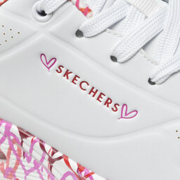 

Снікерcи Skechers Loving Love 155506/WRPK White/Red/Pink, Білий