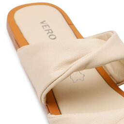 

Шльопанці Vero Moda Bubble 10265507 Birch, Écru