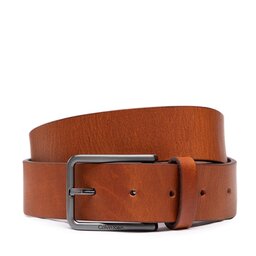 Calvin Klein Ζώνη Ανδρική Calvin Klein Warmth Oiled Grain 35Mm K50K509654 Καφέ
