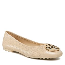Tory Burch Baleríny Tory Burch Claire Quilted Ballet 156810 New Porcelain 100