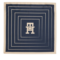 Tommy Hilfiger Naglavna ruta Tommy Hilfiger Monogram All Over Silk & Box AW0AW15807 Space Blue DW6