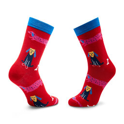 

Високі чоловічі шкарпетки Dots Socks DTS-SX-402-N Червоний