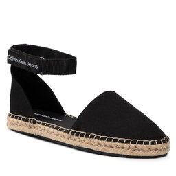 Calvin Klein Jeans Espadrillos Calvin Klein Jeans Ankle Espadrilles YW0YW00578 Black BDS