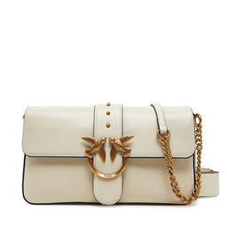 PINKO Τσάντα PINKO Love One Mini Slouchy Fl PE 25 PLTT 104340 A0QO Εκρού
