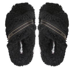 

Тапочки Tommy Hilfiger Sherpa Fur Home Straps FW0FW06576 Black BDS, Чорний
