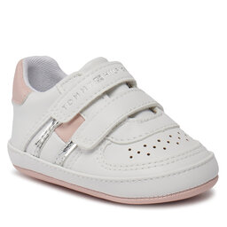 

Снікерcи Tommy Hilfiger T0A4-32951-1433 White/Pink X134, Білий