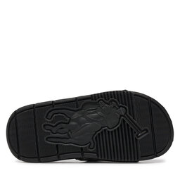 

Шльопанці Polo Ralph Lauren RL00123001 C Black Pu W/ White Pp, Чорний
