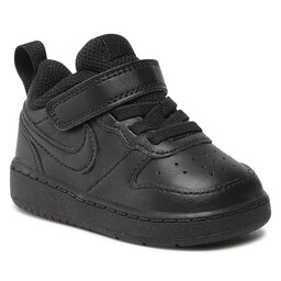 Nike Παπούτσια Nike Court Borough Low 2 (Tdv) BQ5453 001 Black/Black/Black