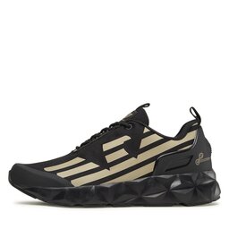 

Снікерcи EA7 Emporio Armani X8X033 XCC52 R374 Triple Black/Gold Re, Чорний