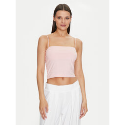 Gina Tricot Gina Tricot Felső 80827 Rózsaszín Slim Fit
