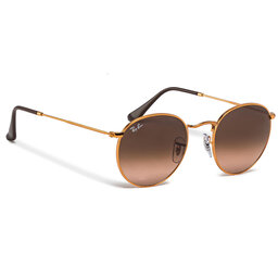 Ray-Ban Сонцезахисні окуляри Ray-Ban Round Metal 0RB3447 9001A5 Коричневий