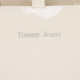 

Сумка Tommy Jeans Must North South Patent Tote AW0AW15540 ZQE, Бежевий