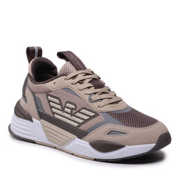 EA7 Emporio Armani Sneakersy EA7 Emporio Armani X8X070 XK165 S310 Oxford Tan/Falcon