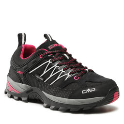 CMP Trekkingschuhe CMP Rigel Low Wmn Trekking Shoes Wp 3Q54456 Nero/Glacier 61UE