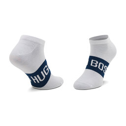 

Набір 2 пар низьких чоловічих шкарпеток Boss 2P As Logo Cc 50428744 104, Білий