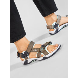 

Босоніжки CMP Hamal Wmn Hiking Sandal 38Q9956 Kaki F854, Зелений