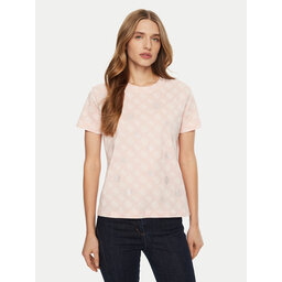Guess Guess T-Shirt V4YI04 I3Z14 Ροζ Regular Fit