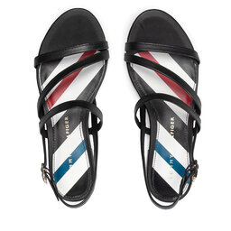 

Босоніжки Tommy Hilfiger Strappy Flat Sandal FW0FW06480 Black BDS, Чорний