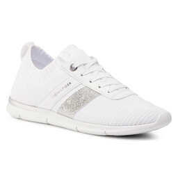 Tommy Hilfiger Sneakers Tommy Hilfiger Feminine Lightweight Sneaker FW0FW05014 White YBR