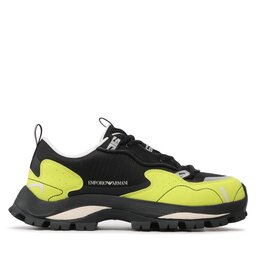 

Снікерcи Emporio Armani X4C637 XN168 S744 Black/Clack/Verd Ac, Чорний