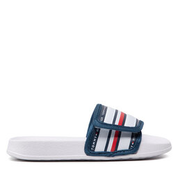 

Шльопанці Tommy Hilfiger Maxi Velcro Pool Slide T3B0-32272-1172 M White 100, Білий