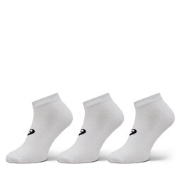 Asics Set di 3 paia di calzini corti unisex Asics 3PPK Ped Sock 155206 White 0001