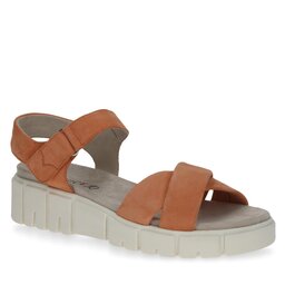 Caprice Sandali Caprice 9-28258-20 Orange Suede 664