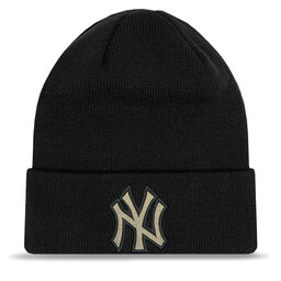 New Era Mütze New Era Metallic Badge Nyy 60364351 Schwarz