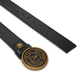 

Чоловічий ремінь Versace Jeans Couture 75YA6F41 ZP228 PK3, Чорний