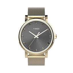 Timex Pulkstenis Timex Transcend TW2W19500 Zelta