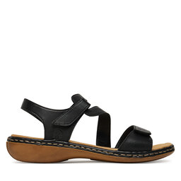Rieker Sandalen Rieker 659C7-00 Schwarz