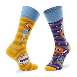 

Високі шкарпетки unisex Todo Socks Silent Disco Multicolor, Кольоровий