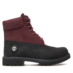 Timberland Schnürstiefeletten Timberland 6 In Premium TB0A2P6WEJE1 Dunkelrot