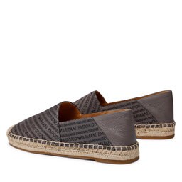 

Еспадрильї Emporio Armani X4S026 XN172 Q791 Acciao/Black, Коричневий
