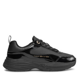 

Снікерcи Tommy Hilfiger Womens Chunky Runner Patent FW0FW07867 Black BDS, Чорний