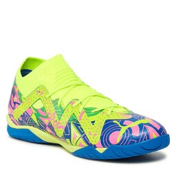 Puma Schuhe Puma Future Match Energy It + Mid Jr 107551 01 Ultra Blue/Yellow Alert/Luminous Pink