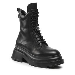 KARL LAGERFELD Botine KARL LAGERFELD KL45071 Black Lthr