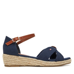 Tommy Hilfiger Espadrilės Tommy Hilfiger T3A7-33801-0048 S Tamsiai mėlyna