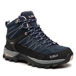 CMP Botas de montaña CMP Rigel Mid Wmn Trekking Shoe Wp 3Q12946 Asphalt/Antracite/Rose 53UG